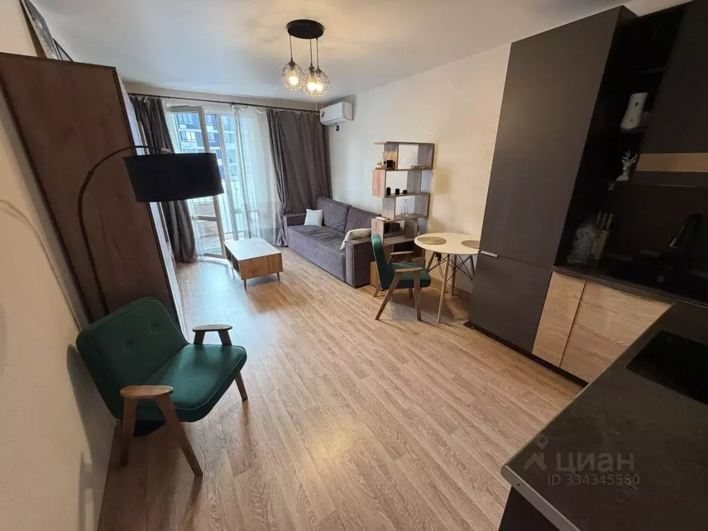 Студия Москва ул. Мостовая, 5к1 (30.0 м) - Фото 2
