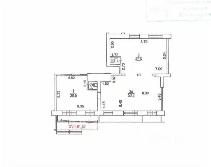 Торговая площадь в Москва Нахимовский просп., 22 (32 м) - Фото 2