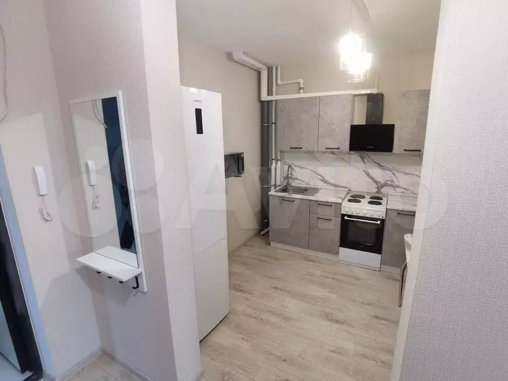 1-к. квартира, 31 м, 1/25 эт. - Фото 1