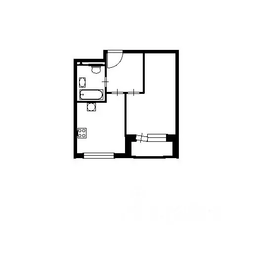 1-к кв. Санкт-Петербург просп. Орлово-Денисовский, 19к1 (35.9 м) - Фото 2