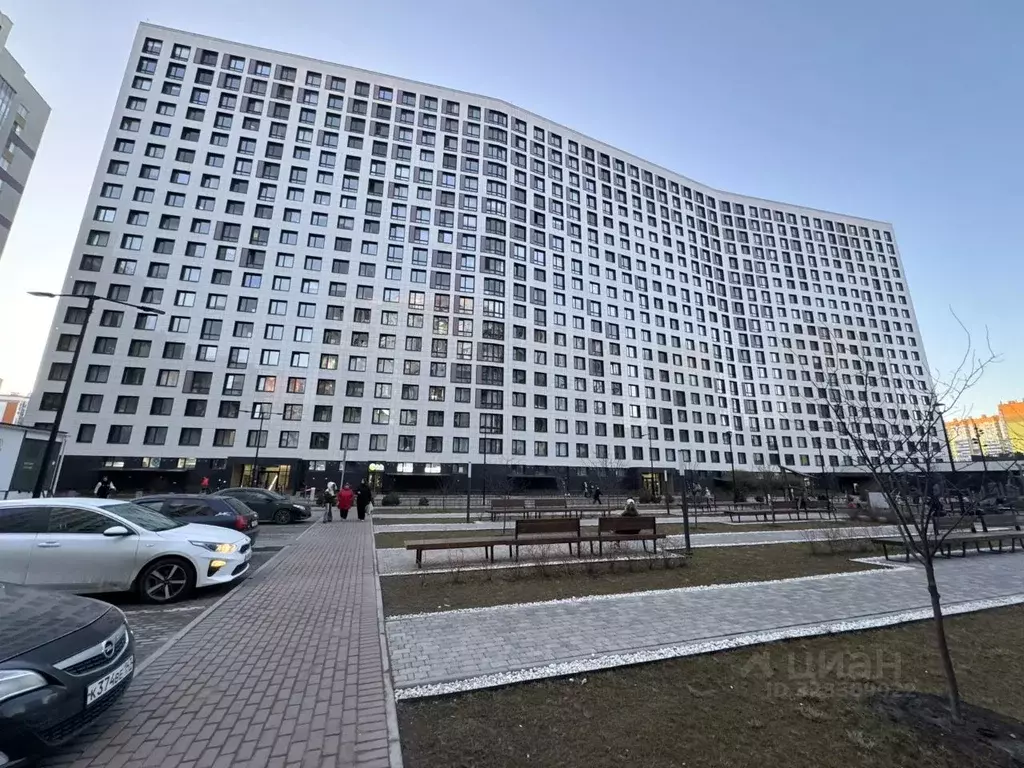 1-к кв. Ленинградская область, Мурино Всеволожский район, ул. ... - Фото 1