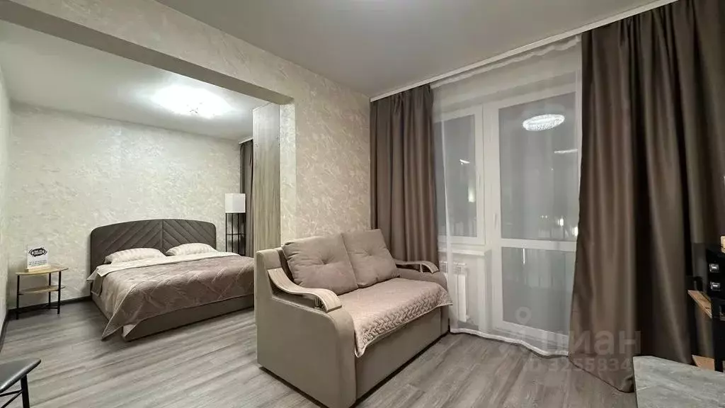 1-к кв. Иркутская область, Иркутск Дальневосточная ул., 166/4 (30.0 м) - Фото 1