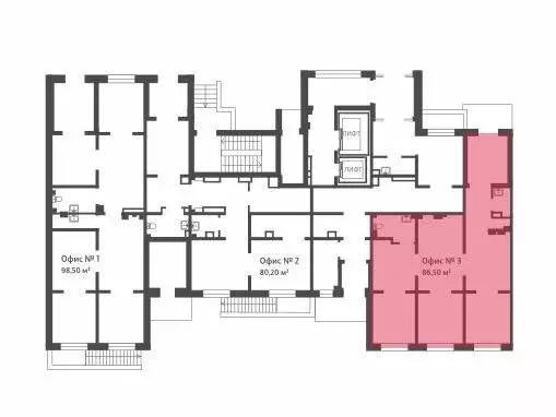 Офис (86.2 м) - Фото 2