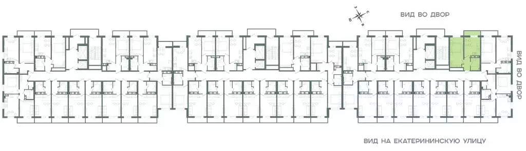 1-комнатная квартира: Мурино, Екатерининская улица, 11 (34.7 м) - Фото 2