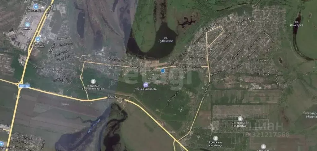 Участок в Самарская область, Самара пос. Рубежный, ул. ... - Фото 1