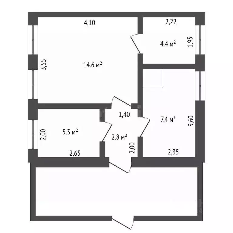 Дом в Амурская область, Благовещенск городской округ, с. Белогорье ул. ... - Фото 1