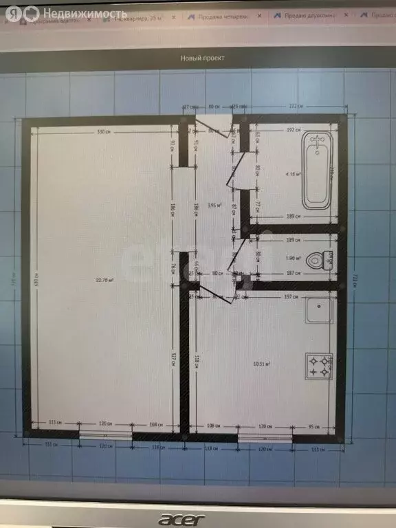 1-комнатная квартира: Ангарск, микрорайон 6А, 41 (35 м) - Фото 1