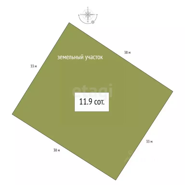 Участок в Алтай, Чемальский район, с. Турбаза Катунь  (11.9 сот.) - Фото 2