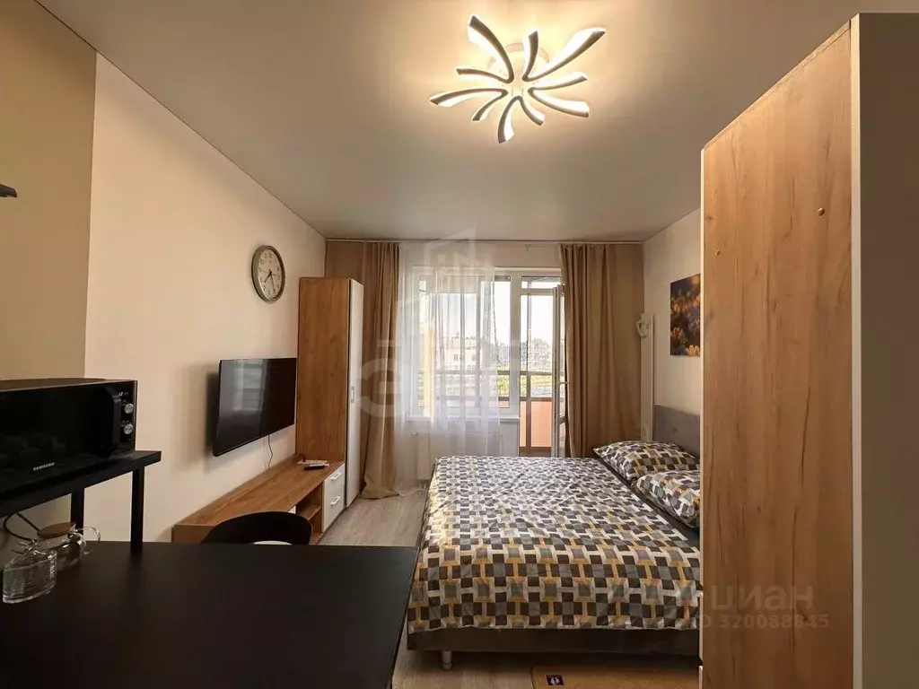 Студия Санкт-Петербург ул. Струве, 12к1 (24.0 м) - Фото 1