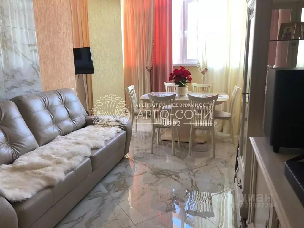 3-к кв. Краснодарский край, Сочи Лазаревское жилрайон, ул. Малышева, ... - Фото 1