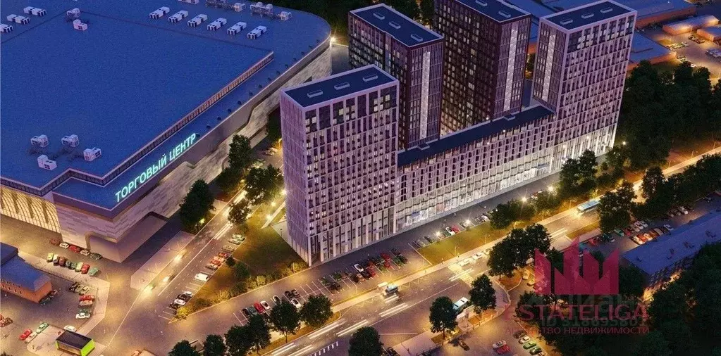 Студия Москва Волгоградский просп., 30С1 (20.6 м) - Фото 1