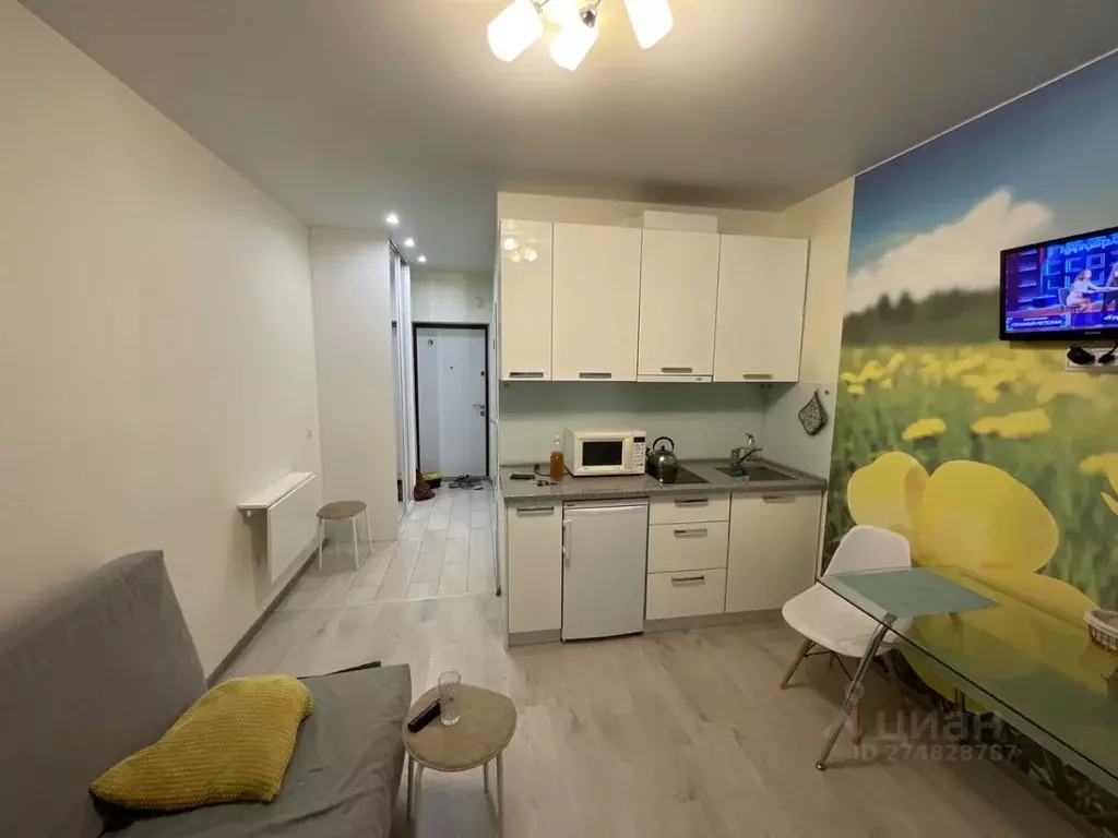 Студия Тюменская область, Тюмень ул. Верхнетарманская, 3 (22.0 м) - Фото 2