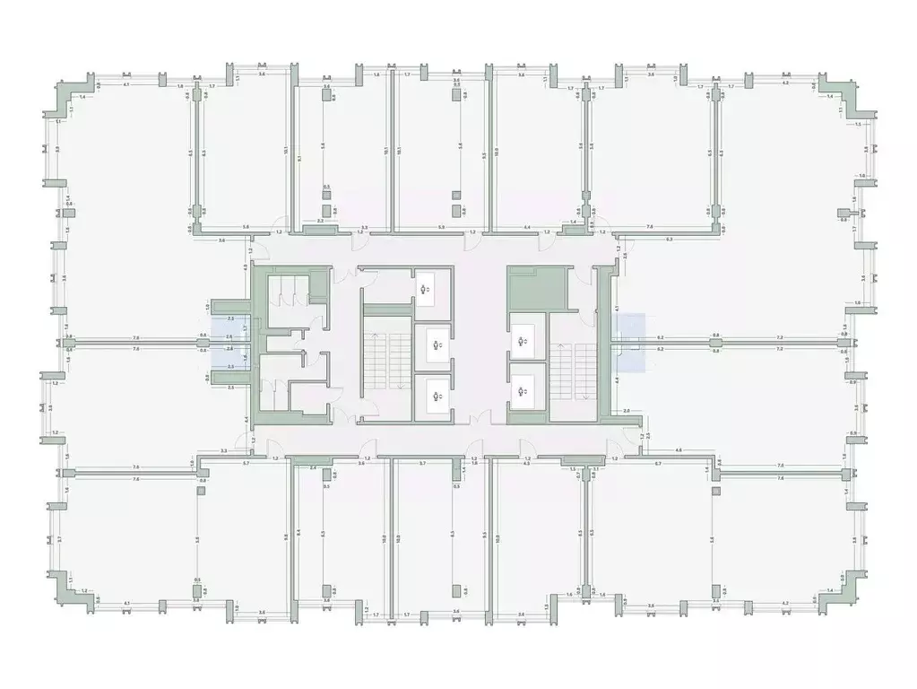 Офис в Москва 1-й Варшавский проезд, 1АС32 (56 м) - Фото 2