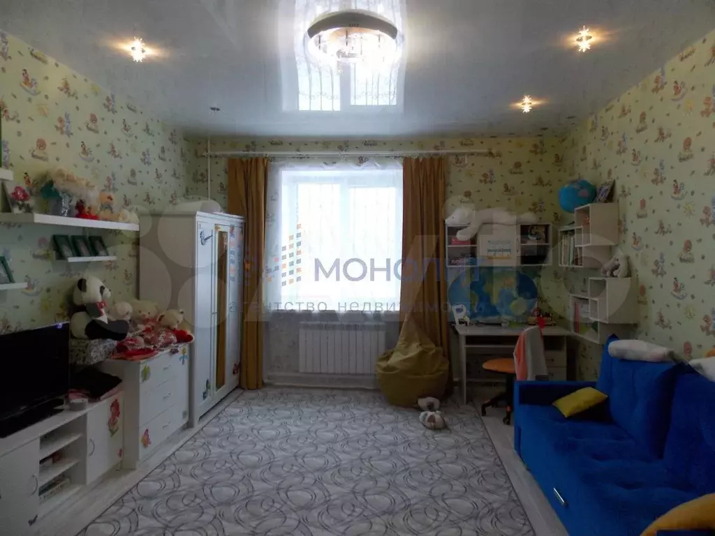 3-к. квартира, 81,5 м, 1/2 эт. - Фото 1
