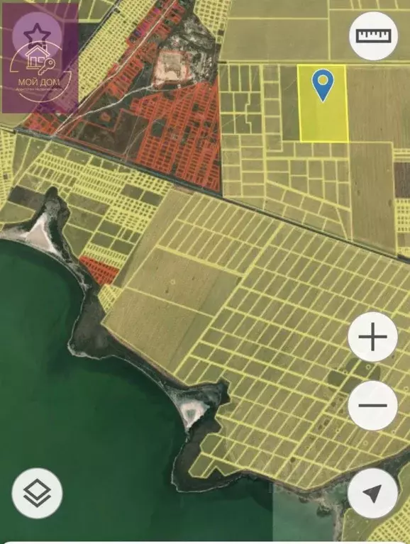 Участок в Крым, Сакский район, с. Штормовое  (1250.0 сот.) - Фото 2