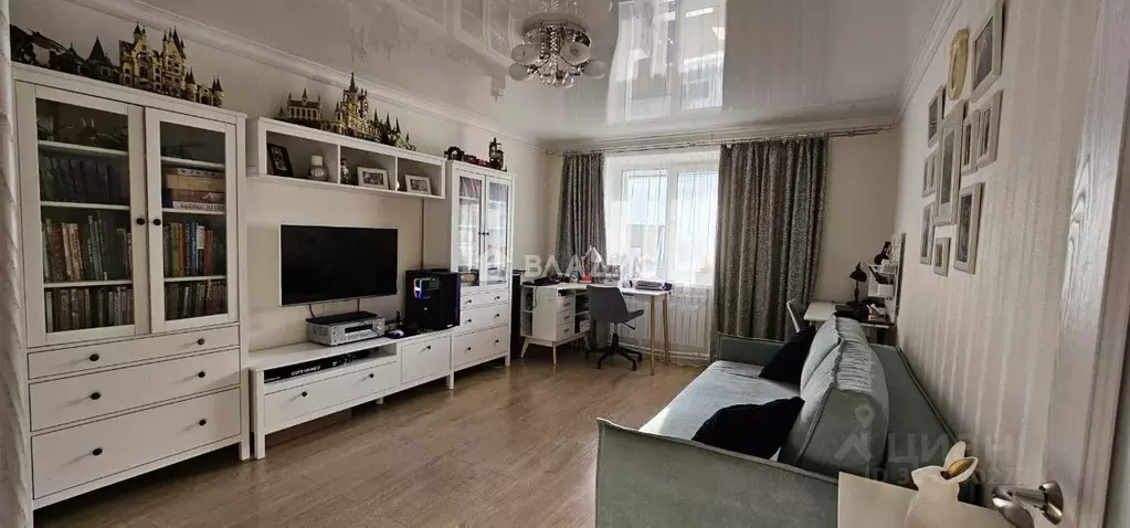 1-к кв. Владимирская область, Владимир Коммунар мкр, Песочная ул., 2д ... - Фото 1