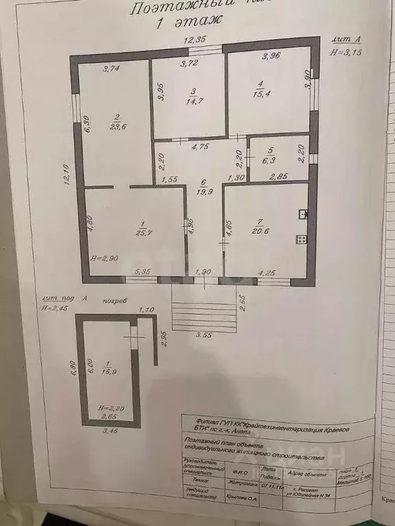 Дом в Краснодарский край, Староминский район, Рассветовское с/пос, ... - Фото 2