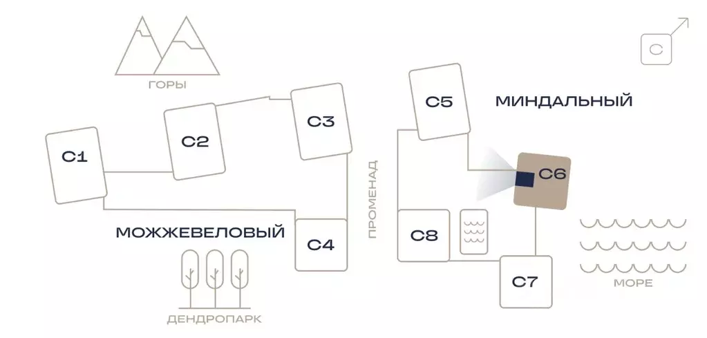 2-к кв. Крым, Алушта ул. Октябрьская, 16 (37.42 м) - Фото 2