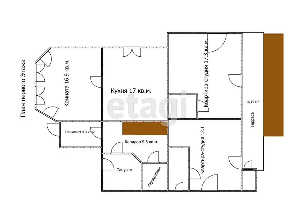 Дом в Анапа, микрорайон Алексеевка, Ленинградская улица (183 м) - Фото 2