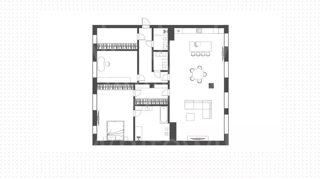 3-к кв. Москва ул. Дмитрия Ульянова, 31 (175.0 м) - Фото 1