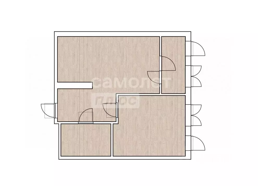 1-к кв. Тюменская область, Тюмень ул. Краснооктябрьская, 14 (36.2 м) - Фото 2