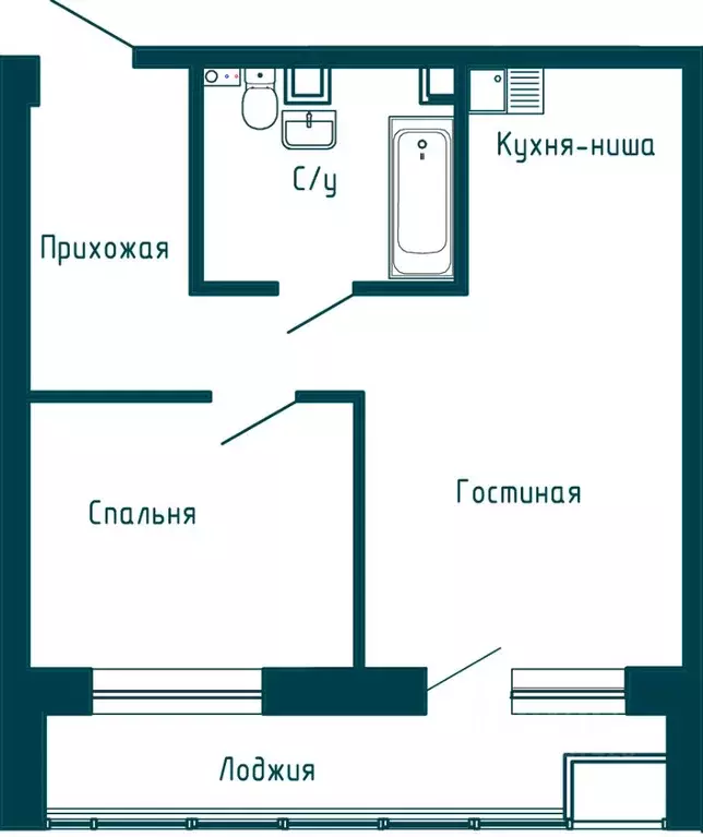 1-к кв. Хабаровский край, Хабаровск ДОС кв-л,  (46.49 м) - Фото 0