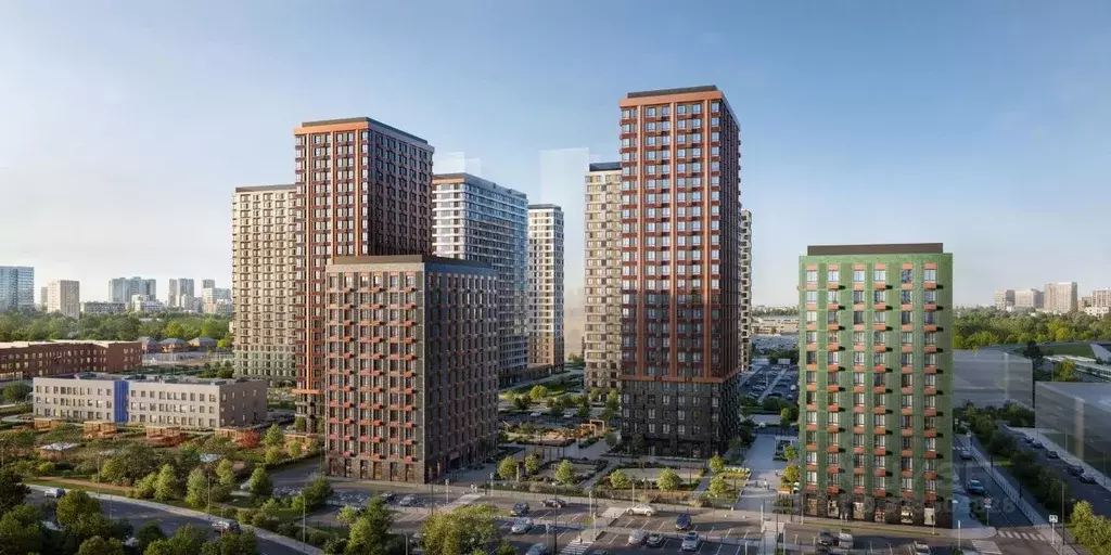 2-к кв. Московская область, Красногорск Квартал Строгино жилой ... - Фото 1