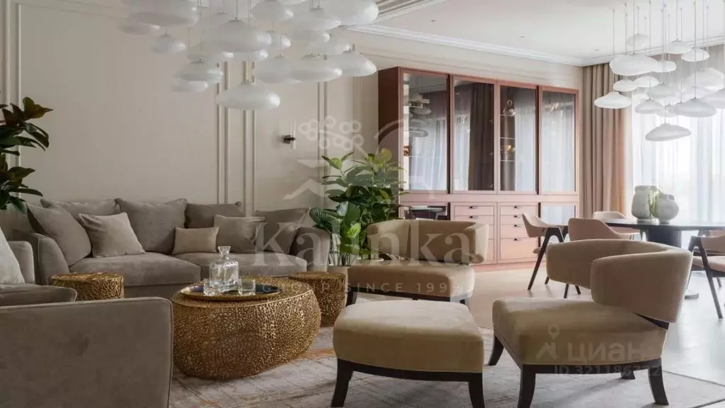 4-к кв. Москва ул. Усачева, 15А (140.0 м) - Фото 1