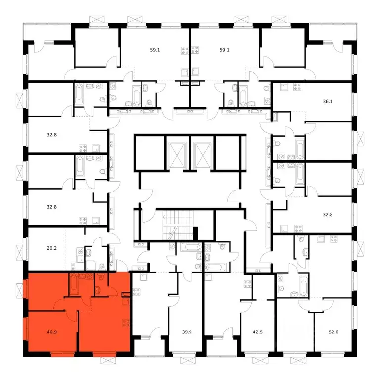 2-к кв. Сахалинская область, Южно-Сахалинск ул. Имени Владимира ... - Фото 2
