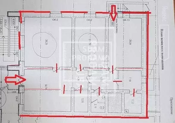 Офис в Башкортостан, Уфа ул. Октябрьской Революции, 48/1 (157 м) - Фото 1