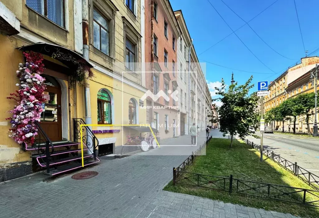 Торговая площадь в Санкт-Петербург ул. Маяковского, 22-24 (75 м) - Фото 1
