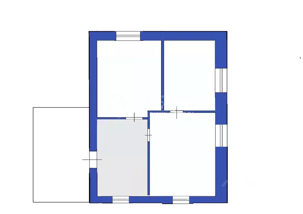 Дом в Кемеровская область, Кемерово Логовская ул. (37 м) - Фото 2