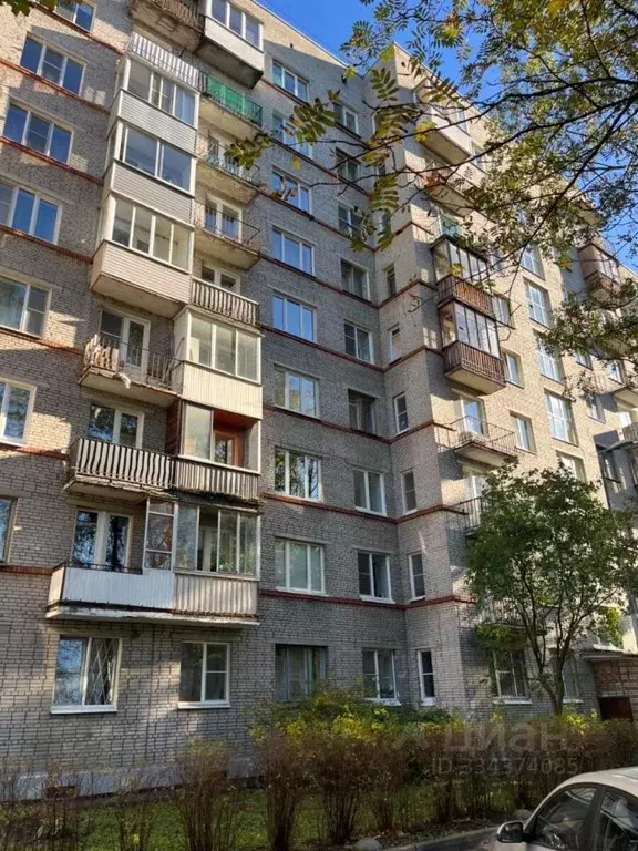1-к кв. Санкт-Петербург ул. Верности, 10К4 (29.5 м) - Фото 1