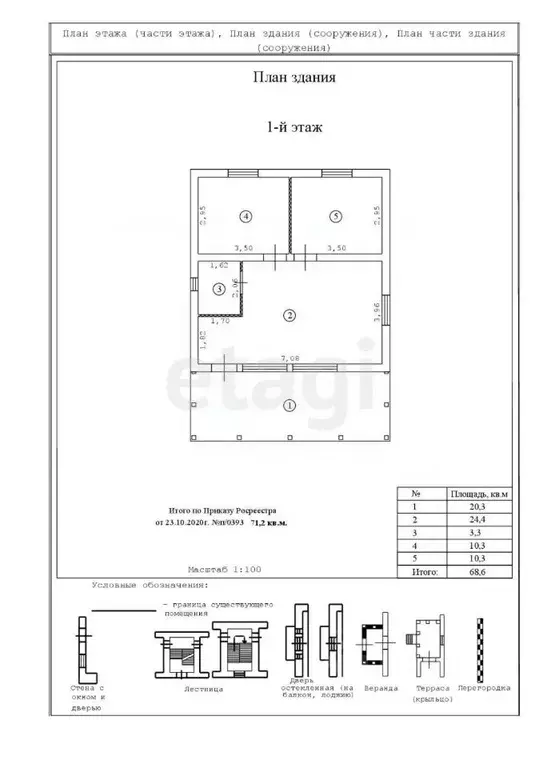Дом в Тульская область, Тула городской округ, д. Погромное  (71 м) - Фото 2
