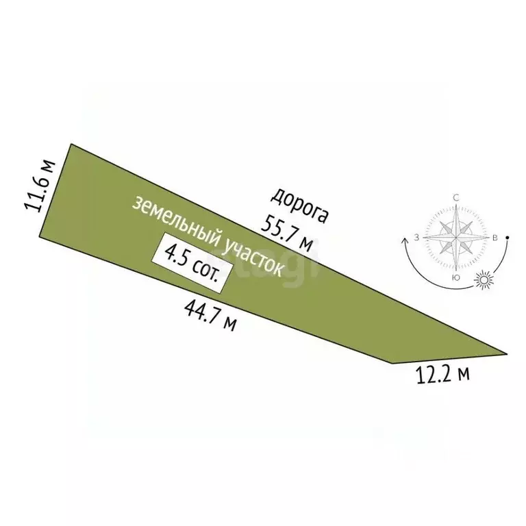 Участок в Севастополь ул. Днепровская, 92А (4.49 сот.) - Фото 2