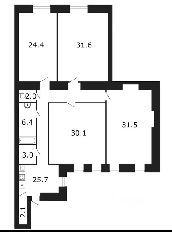 4-к кв. Санкт-Петербург Кирочная ул., 49 (160.0 м) - Фото 0