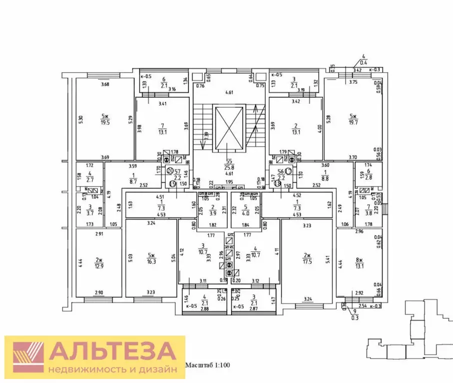 2-комнатная квартира: Калининград, Советский проспект, 238А (62.7 м) - Фото 0