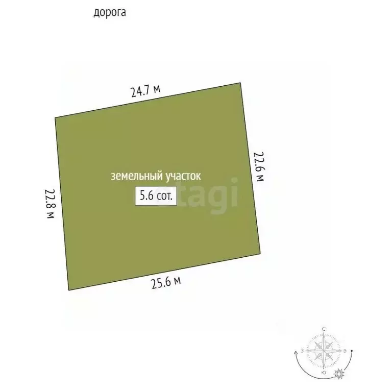 Участок в Ростовская область, Багаевский район, Манычское с/пос, ... - Фото 2