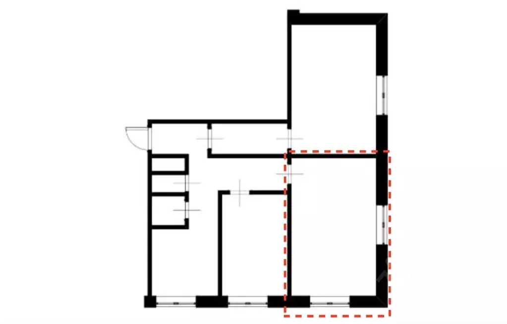 Комната Санкт-Петербург просп. Энгельса, 143К3 (18.0 м) - Фото 1