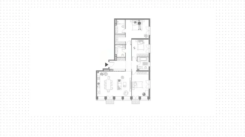 Квартира, 4 комнаты, 136 м - Фото 0