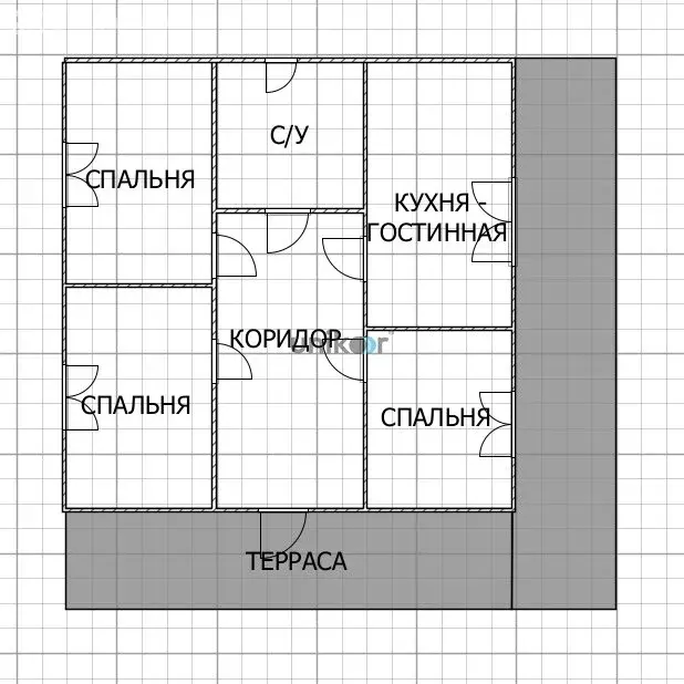 Дом в село Иглино, Восточная улица, 12 (90 м) - Фото 2