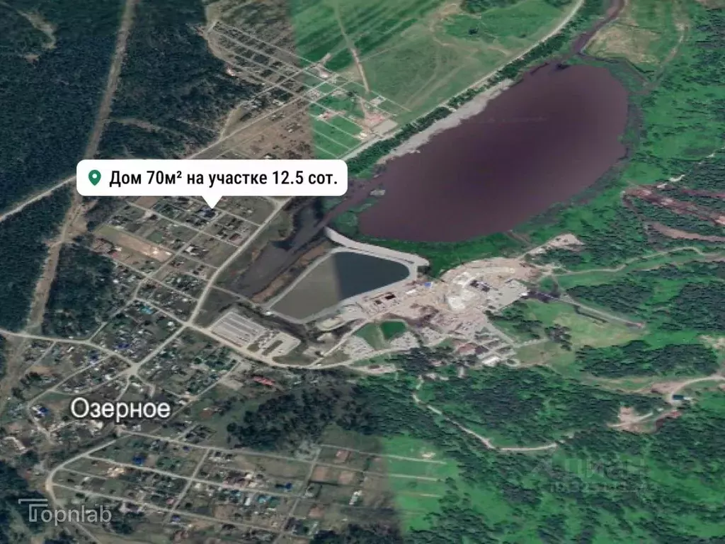 Дом в Алтай, Майминский район, Манжерокское с/пос, с. Озерное ул. ... - Фото 2