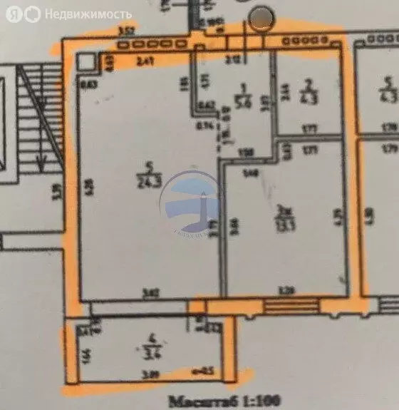 1-комнатная квартира: Светлогорск, Ольховая улица, 32к7 (51 м) - Фото 0