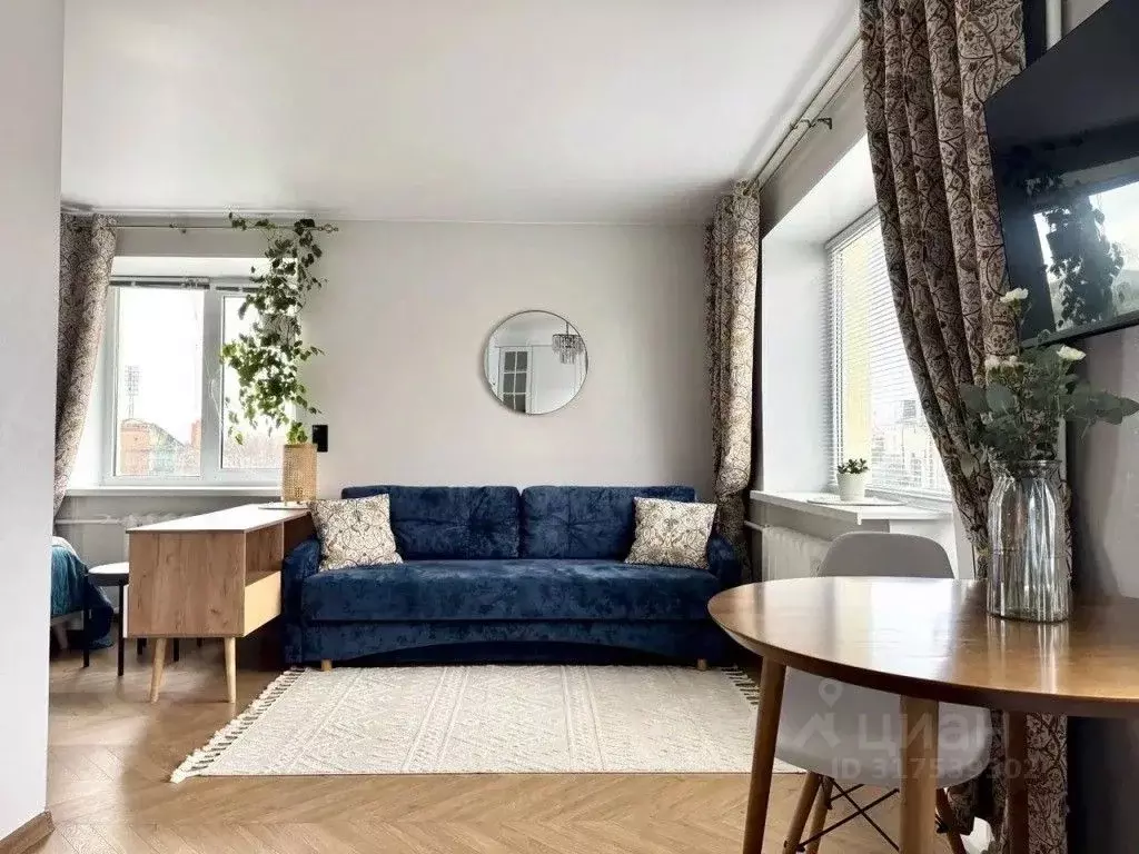 1-к кв. Карелия, Петрозаводск ул. Герцена, 15 (31.0 м) - Фото 1