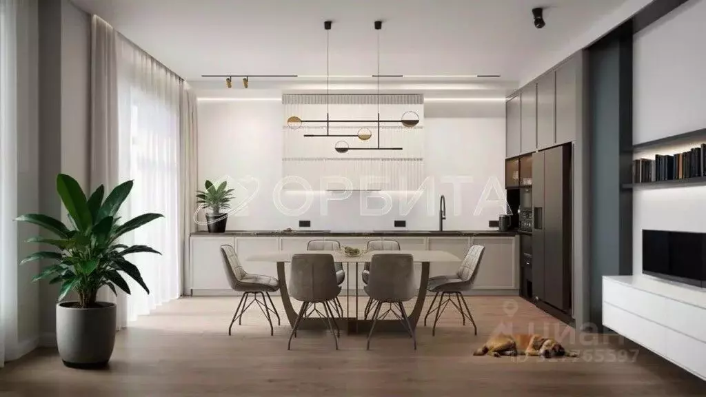 Таунхаус в Тюменская область, Тюменский район, д. Патрушева Сибирская ... - Фото 1