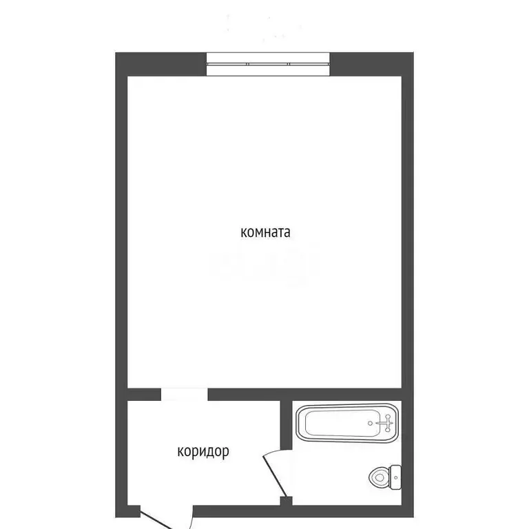 Квартира-студия: Бийск, Ударная улица, 73 (12.8 м) - Фото 1