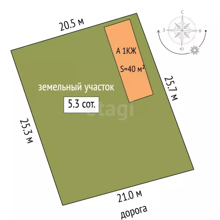 Дом в Тюменская область, Тюмень Салют СНТ, ул. Ягодная (40 м) - Фото 2