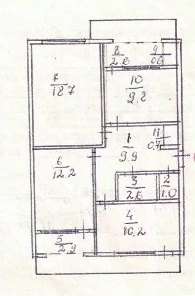 3-к кв. Севастополь ул. Героев Бреста, 51 (71.2 м) - Фото 1