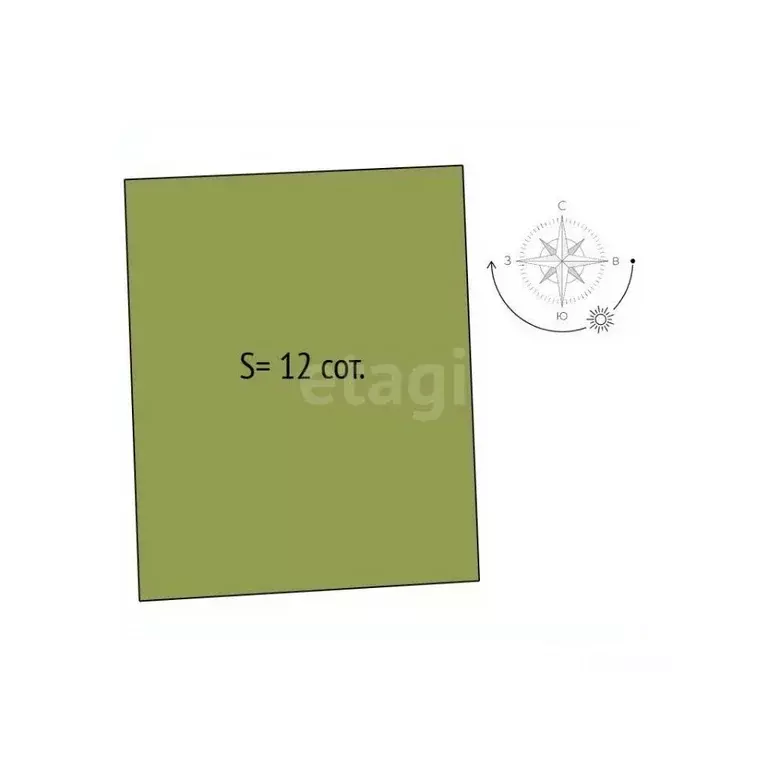 Участок в Новосибирская область, Новосибирский район, Кудряшовский ... - Фото 2