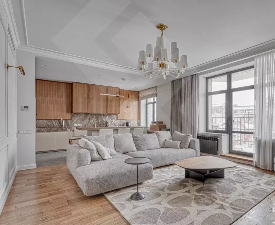 3-к кв. Москва Звонарский пер., 3 (122.6 м) - Фото 1